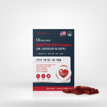 [딥씨] 코엔자임 큐텐 비 콤플렉스 60캡슐(2개월분)