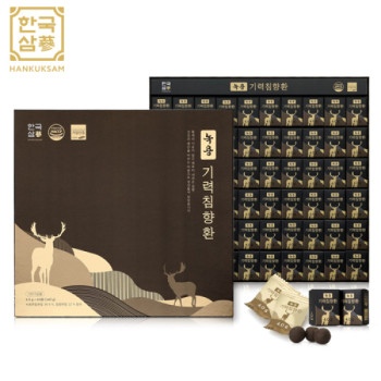 [한국삼] 녹용 기력침향환 4g×60환
