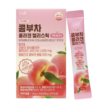 EnB 이엔비 콤부차 콜라겐 젤리스틱 20g x 14포