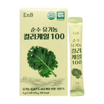 EnB 이엔비 순수 유기농 컬리케일 100 2g x 14포