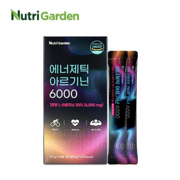 [뉴트리가든] 에너제틱 아르기닌 6000 20g x 15포
