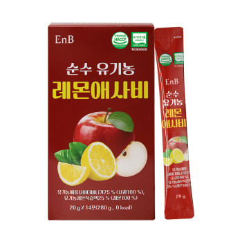 EnB 이엔비 순수 유기농 레몬 애사비 20g x 14포