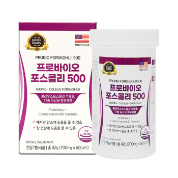 프로바이오 포스콜리500 700mg x 60캡슐 (60일분)
