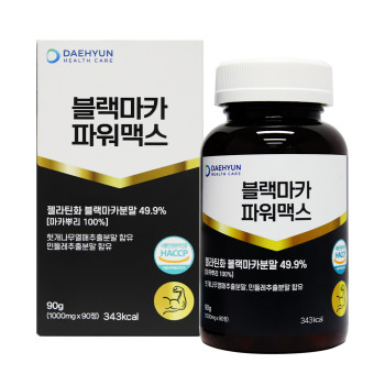 [대현헬스케어] 블랙마카 파워 맥스 1,000mg x 90정