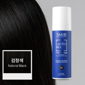 스미브 락토바이오 염색 샴푸 200ml/ 블랙