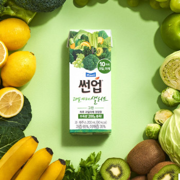 [매일유업]썬업과일야채샐러드그린 200ML*48팩