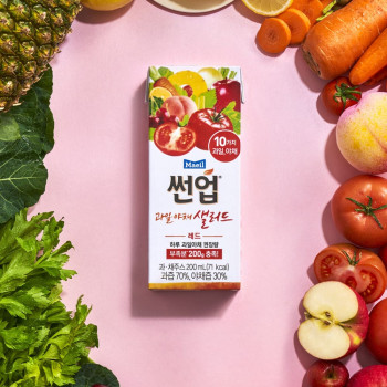 [매일유업]썬업 과일야채샐러드 레드 200ML*48팩