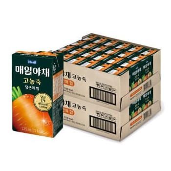[매일유업]매일야채 고농축 당근의힘 125mL*48팩