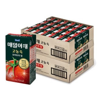 [매일유업]매일야채 고농축 토마토의힘 125mL*48팩