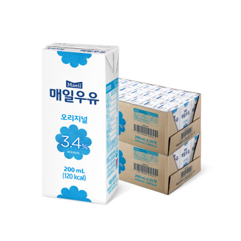 [매일유업]매일멸균 오리지널 200ML*48팩