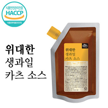 [더굿푸드] 위대한 생과일 카츠소스 300g