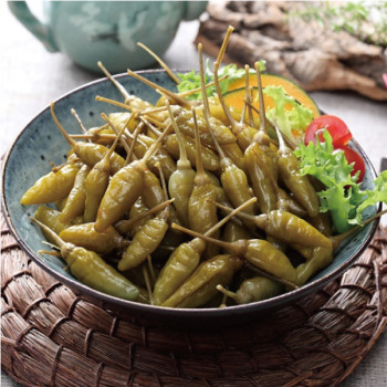새콤달콤 알싸한 산고추 반찬절임 200g/400g/1kg