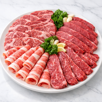 [오마켓] 국내산 소고기 모듬세트 구이용 1.2kg