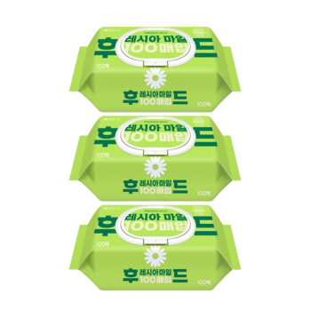 [코디] 후레시아 마일드 물티슈 캡형 100매 (3팩,6팩,12팩,24팩 선택 구성)