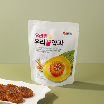 [김제_오성푸드_250g*4봉] 우리밀에 국산 꿀을 넣은 우리 꿀약과 4봉 세트