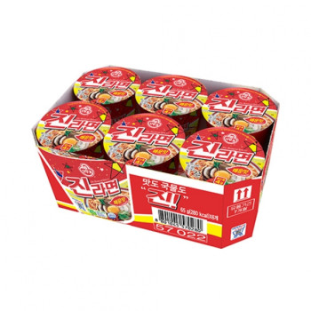 [오뚜기] 소컵 진라면 매운맛 X 6개