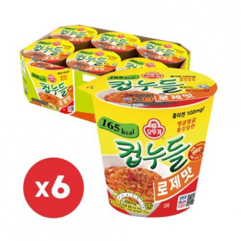[오뚜기] 소컵 컵누들 로제맛 X 6개