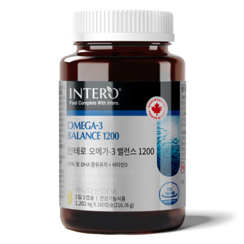 인테로 오메가-3 밸런스 1200(6개월분)
