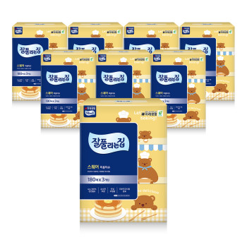 [잘풀리는집] 미용티슈 스퀘어 180매*3입 X 8개