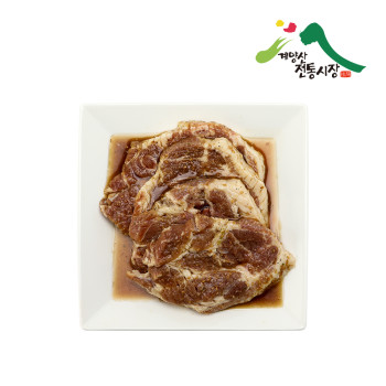 [계양산][무료배송][하림] 보성녹돈 돼지목살 왕구이 (원육 600g)