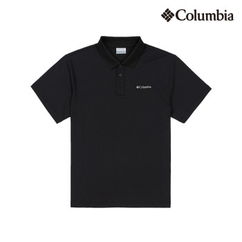 [컬럼비아] 요꼬 카라 반팔티셔츠 / 블랙