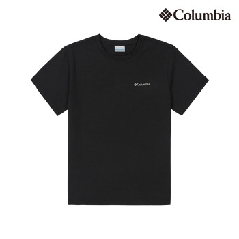 [컬럼비아] 소로나 라운드 반팔티셔츠 / 블랙