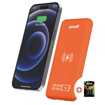 벡셀 리튬인산철 LFP 무선충전 보조배터리 10000mA BPL-105OR