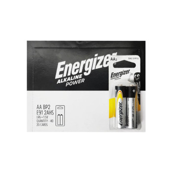 에너자이저 알카라인 건전지 AA/AAA 40알 2종 택1