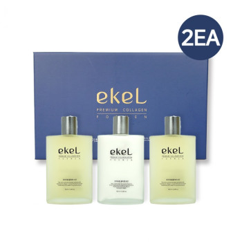이켈 포맨 프리미엄 콜라겐 기초세트(스킨2+로션1)-2개 남성화장품 로션 스킨