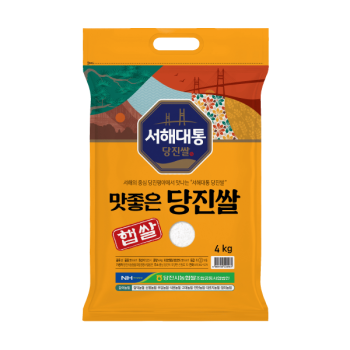 [출고당일도정] 농협정품 맛좋은 당진쌀 4kg 상등급 25년 햅쌀