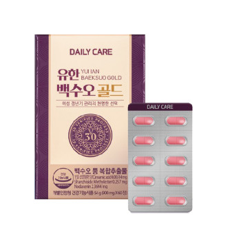 [유한양행] 백수오 골드 900mg 60정