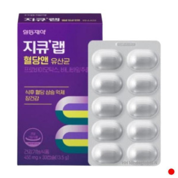 [일동제약] 지큐랩 혈당앤 유산균 (Alu) 30C