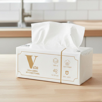 [VERA] 베라 4ZERO 팝업 뽑아쓰는 키친타올 3겹 100매 X 9팩 100%천연펄프 팝업 티슈