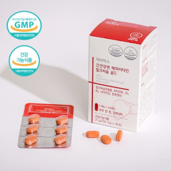 [닥터박스] 간건강엔 헤파비타민 밀크씨슬 골드 30정