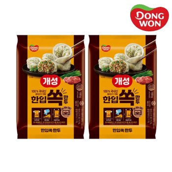 [동원] 개성 한입쏙만두 고기 168g (트레이) x 5개