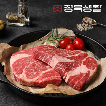 [정육생활] 척아이롤 스테이크용 200g 2팩