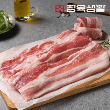 [정육생활] 대패삼겹살 구이용 300g 2팩