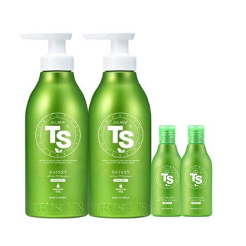 [TS샴푸] 올뉴 TS샴푸 탈모증상완화 500g 2개+뉴프리미엄TS샴푸 탈모증상완화 100g 2개