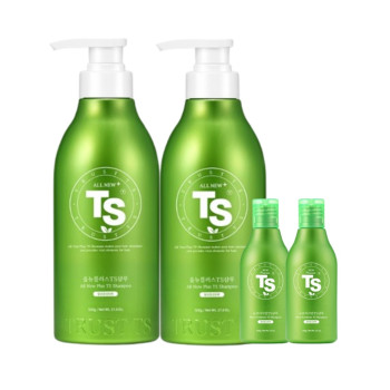 [TS샴푸] 올뉴 플러스TS샴푸 탈모증상완화 500g 2개+뉴프리미엄TS샴푸 탈모증상완화 100g 2개