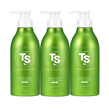 [TS샴푸] 올뉴 플러스TS샴푸 탈모증상완화 500g 3개