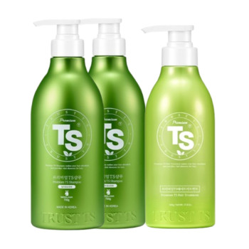 [TS샴푸] 프리미엄TS샴푸 탈모증상완화 750g 2개+프리미엄TS헤어트리트먼트 500g 1개