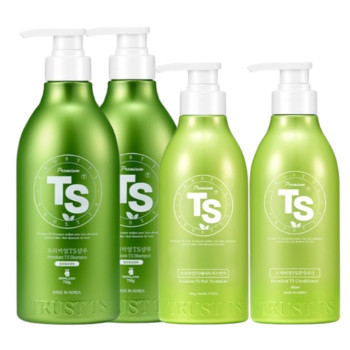 [TS샴푸] 프리미엄TS샴푸 탈모증상완화 750g 2개+프리미엄TS헤어트리트먼트 500g 1개+프리미엄TS컨디셔너 500g 1개