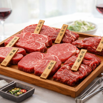 [농협안심한우] 암소 한우 2등급 구이류 골라담기 300g