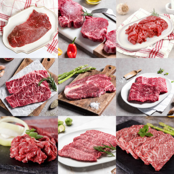 [농협안심한우] 암소 한우 1등급 구이류 골라담기 300g