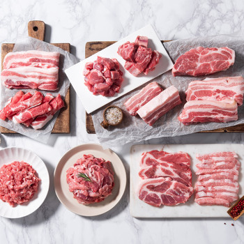 [녹차먹인한돈] 보성녹돈 1등급 한돈 목살 삼겹 600g(300g*2팩)