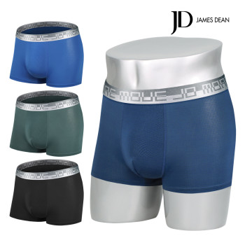 제임스딘 남성 메쉬 스포츠핏 스틸밴드 드로즈 4종 세트 남자팬티 제임스딘