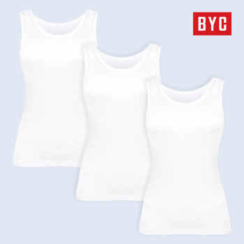 BYC 여성 쿨 에어로쉬 런닝 3매 세트 에어리즘 쿨나시 여성런닝 비와이씨