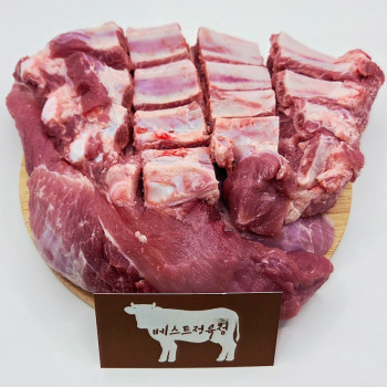 [수원베스트정육점]한돈 생 찜갈비