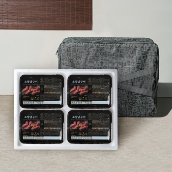 [훈장골] 갈비명가 숙성 소양념구이 선물세트 4호 2.6kg(650g*4팩)