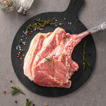 [전남 한돈] 무항생제 돈마호크 350g (시즈닝포함)